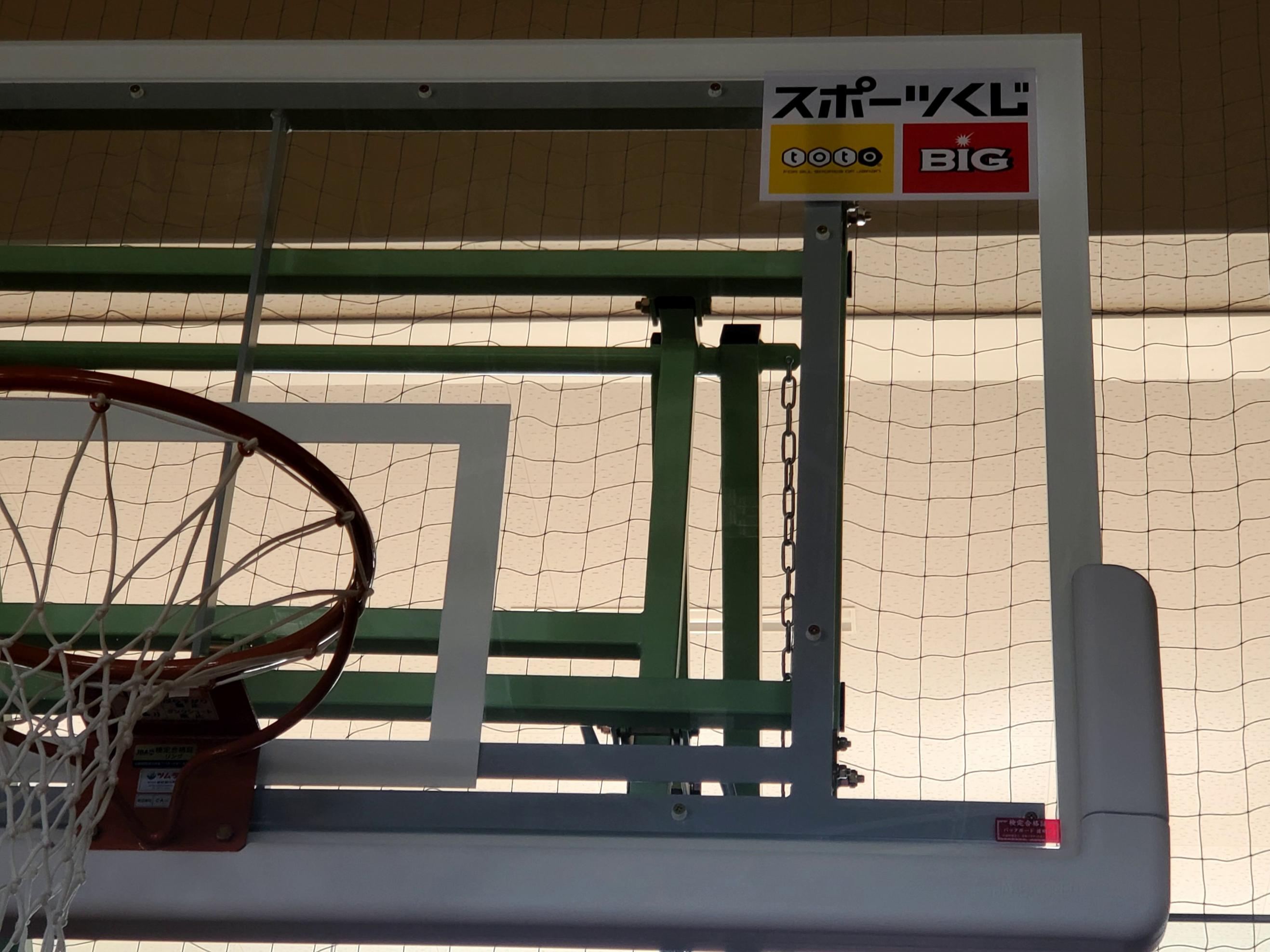 【写真】移動式バスケットゴール(2)