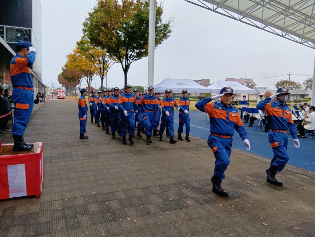 27.分列行進(第3分団)★ 27.分列行進(第3分団)★